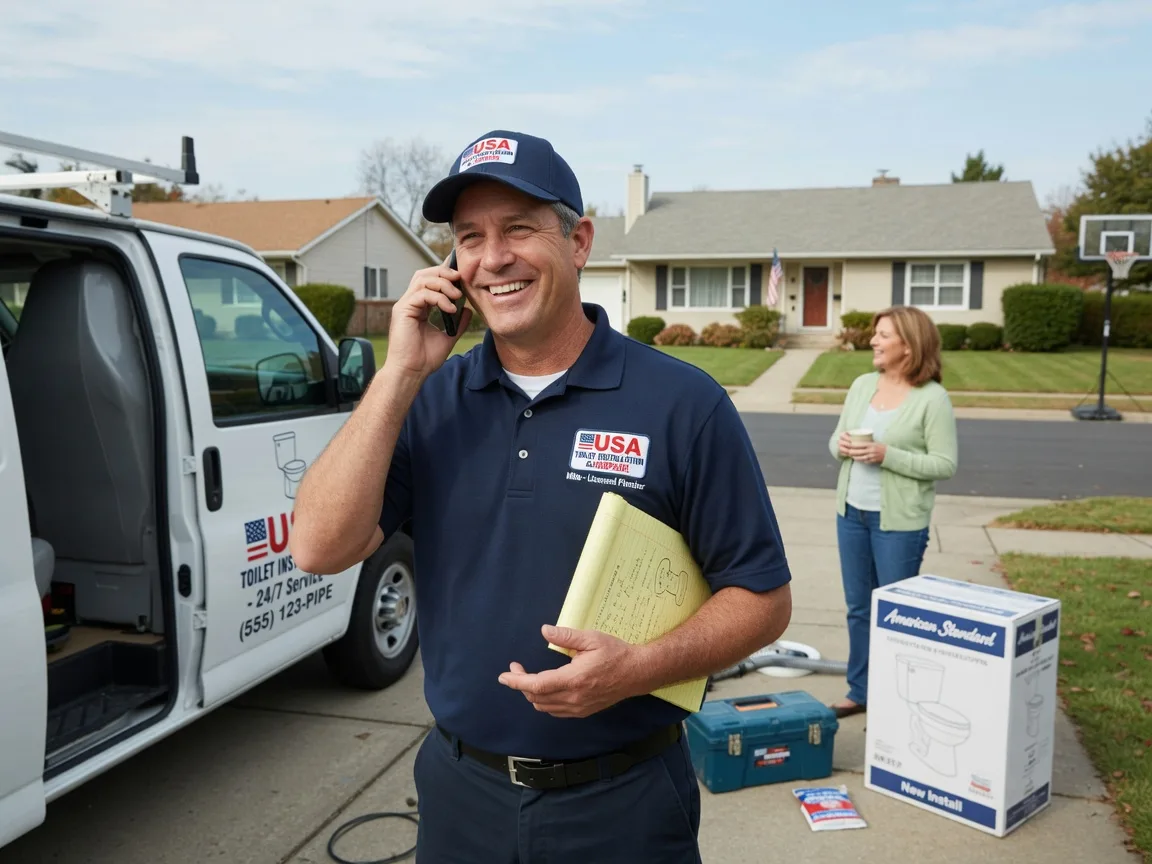 Toilet Installation Belgium, WI FAQs